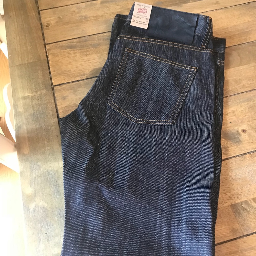 Naked and Famous Skinny Guy denim NWT
